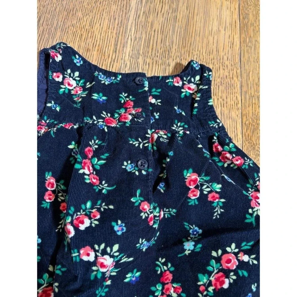 Baby Gap Baby Girls' Floral Corduroy Dress –‎ Size 18–24 Months